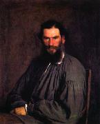 Ivan Kramskoi Leo Tolstoy Sweden oil painting artist